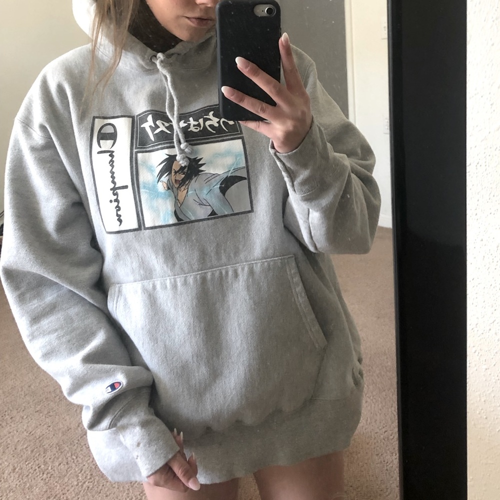 Champion X Naruto Sasuke Hoodie